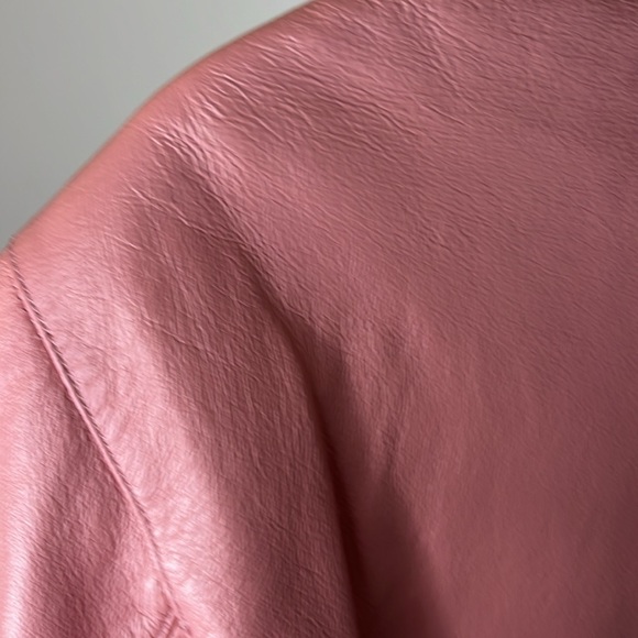 USA leather size medium leather jacket with pockets vintage mint condition - Picture 8 of 10